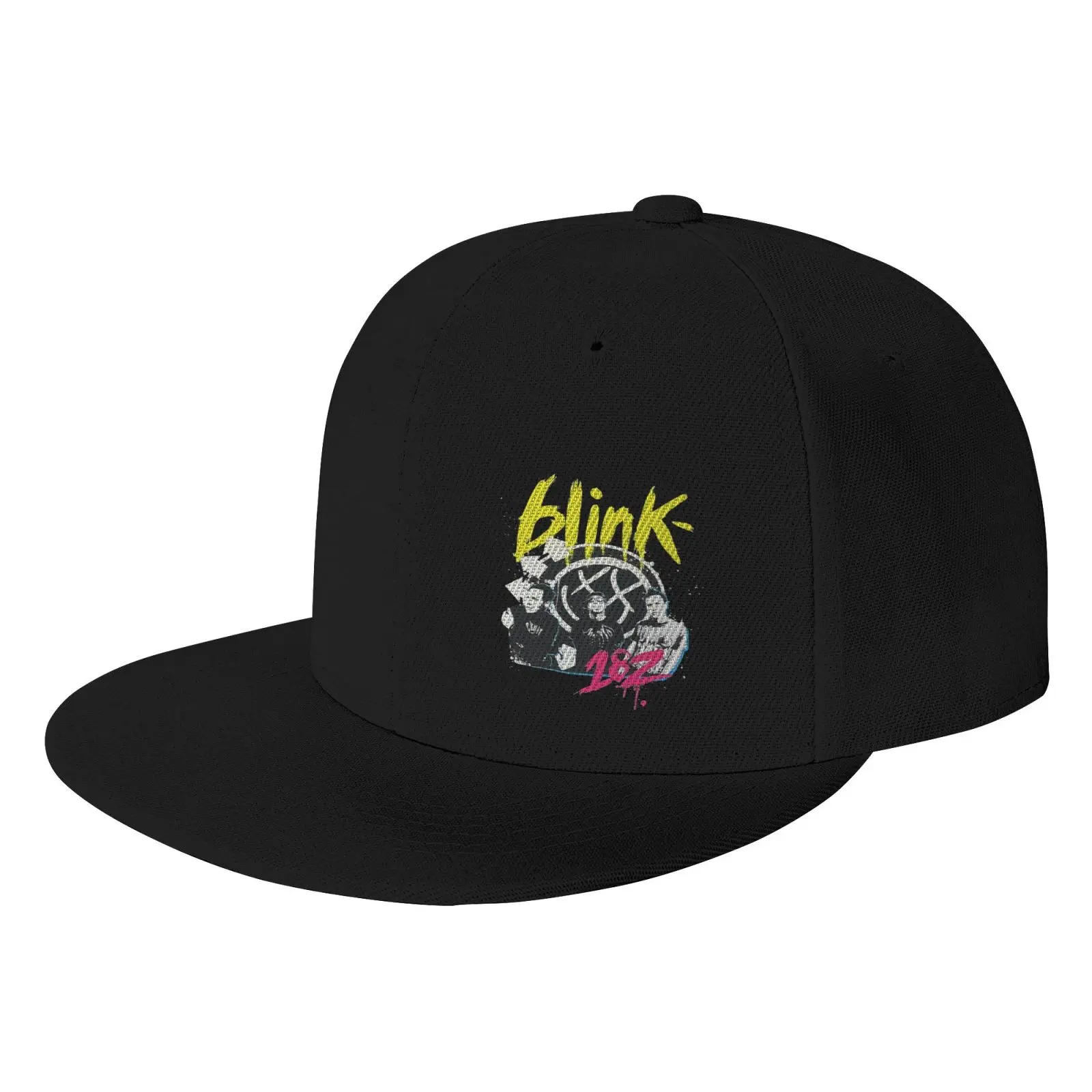 

Blink 182 Band 2009 Tour Concert Men's Hat Summer Hip Hop Caps Caps Balaclava Man Men's Panama Hat Knit Hat Hip Hop Caps Beach