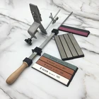 Фиксированная точилка для ножей, система заточки ножей, алмазный белый Алмазный кухонный инструмент 320 600 1500 #, хонинговые инструменты