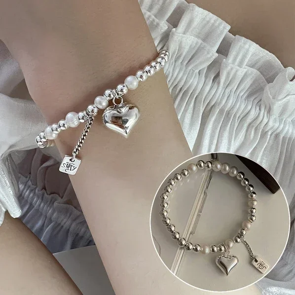 Регулируемый браслет MEETSOFT из серебра 925 пробы