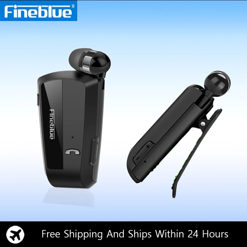 

Fineblue F990 V5.0 Earphone Wireless business Bluetooth Headset Sport Driver headphone Clip on stereo earbud Vibration
