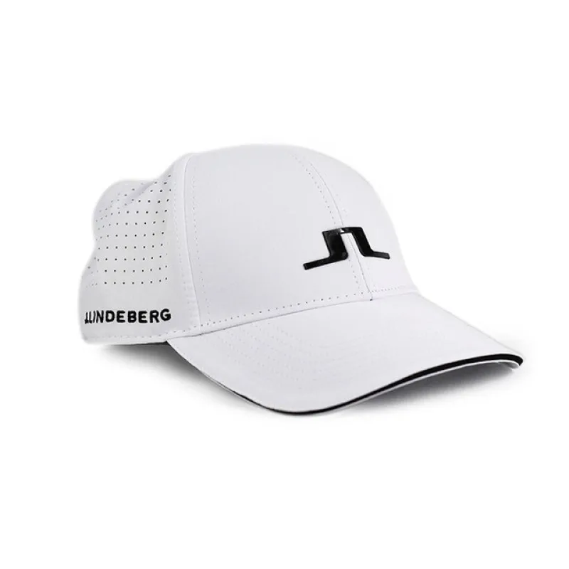 

2023 Golf Hat - Perforated Adjustable Cap for Men and Women Made of Durable Non Fading Polyester Material Prevents Stains & Odor
