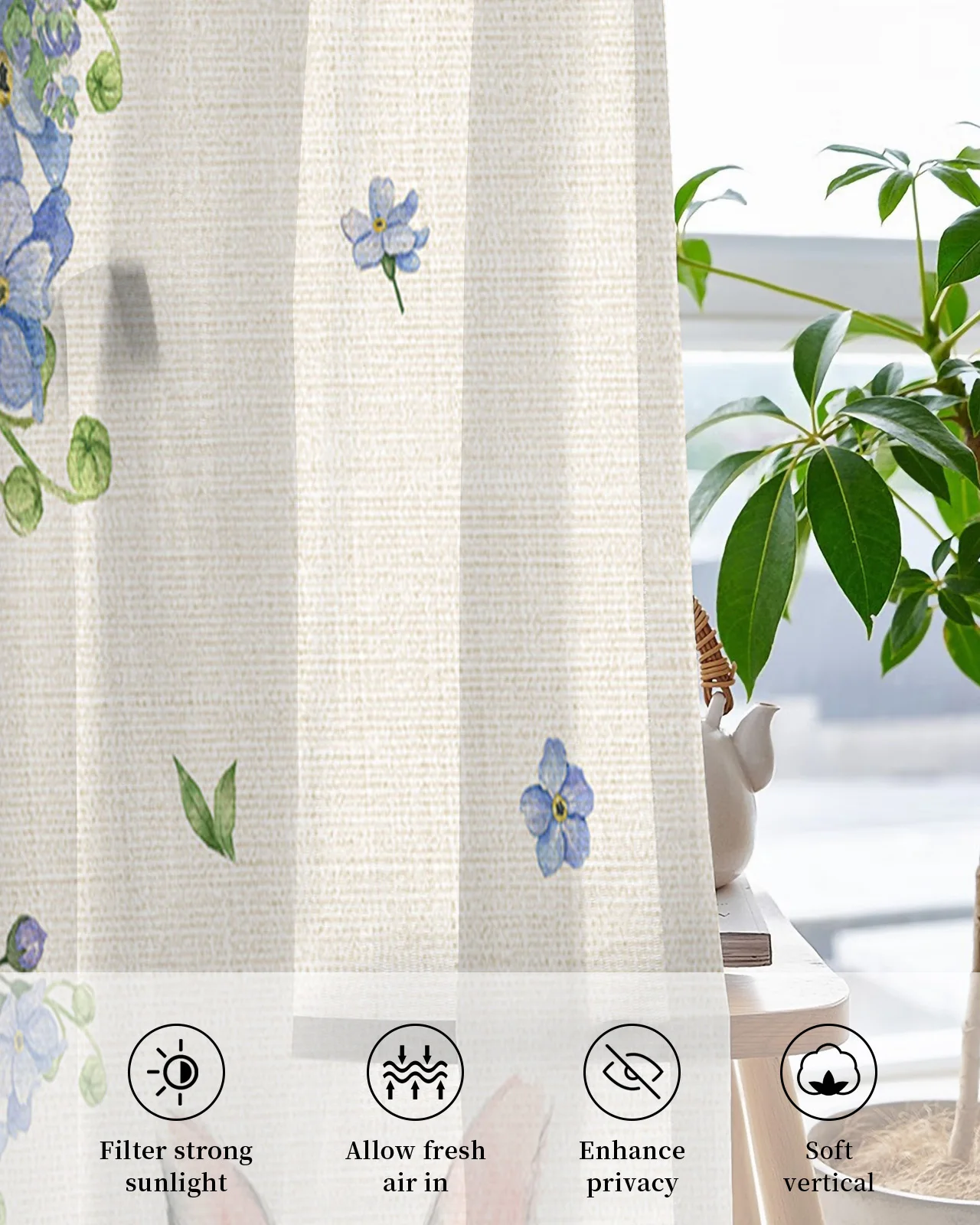 Весенние пасхальные шторы с изображением кролика и диких цветов занавески на