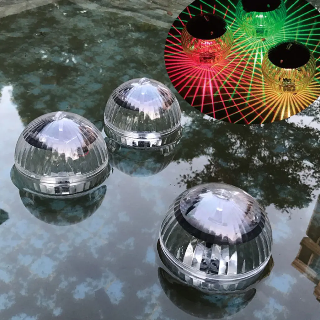 

Solar Swimming Pool Ball Light Battery Powered Decorative Waterproof Lamp