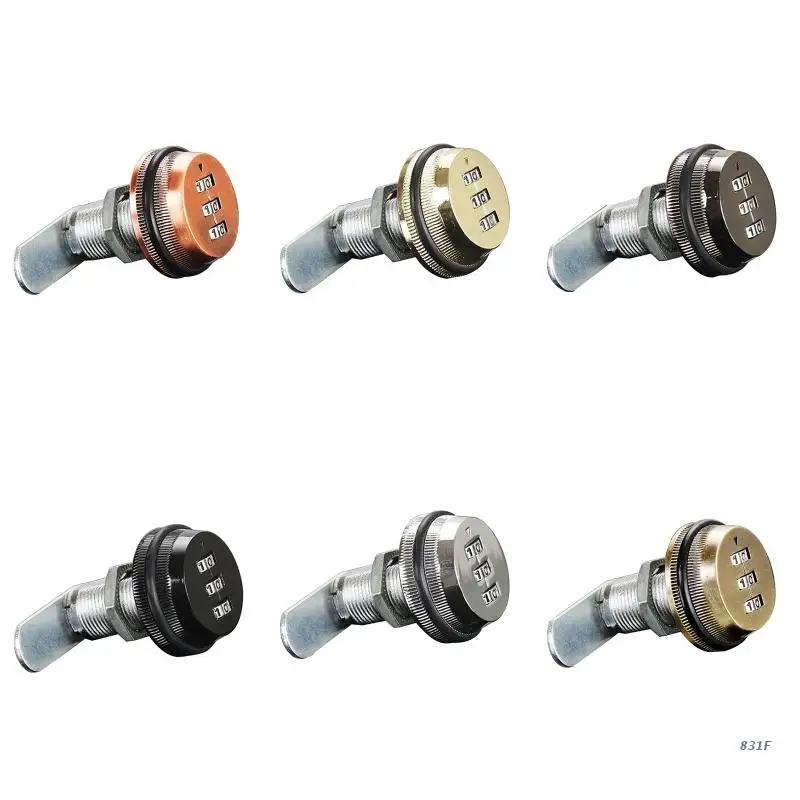 

3-значные комбинированные замки для хранения важных файлов и ящиков