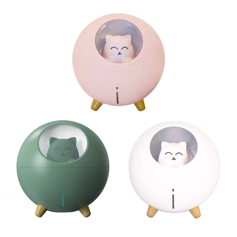 

Round Cute Air Humidifier USB Mist Maker Beauty Replenishing Aroma Diffuser Ultra-quiet Operation Fogger Air New Dropship