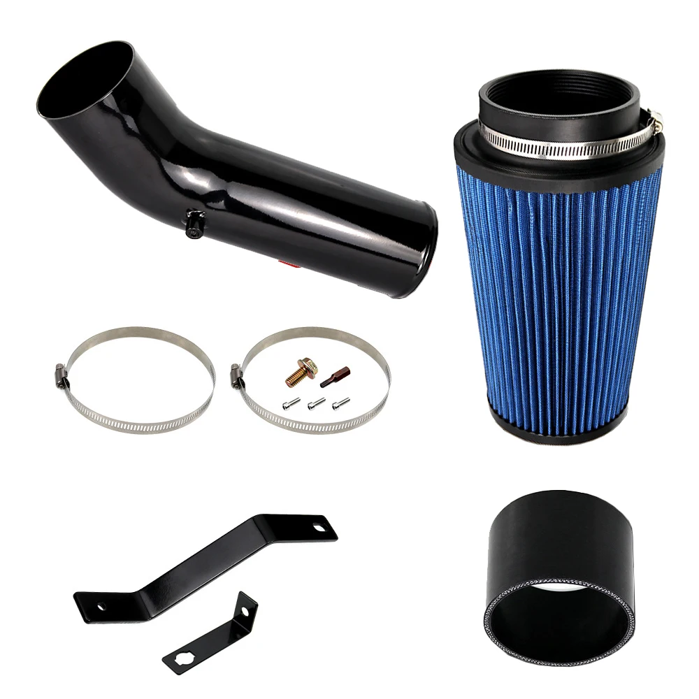 Алюминиевый автомобильный комплект воздухозаборной трубы холодного воздуха для