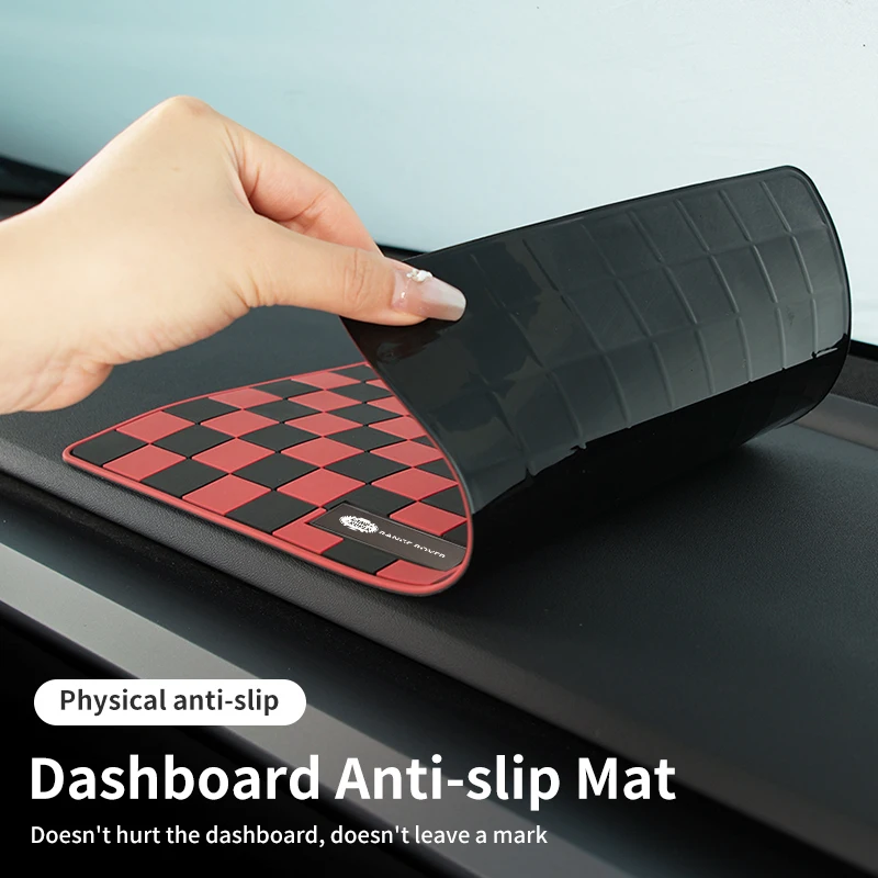 Липкий ПВХ Противоскользящий коврик для приборной панели автомобиля