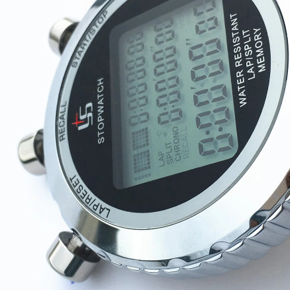 

Athletic Training Digital Timer Stopwatch 1 100th Second Clock Daily Rainproof Digital Timer