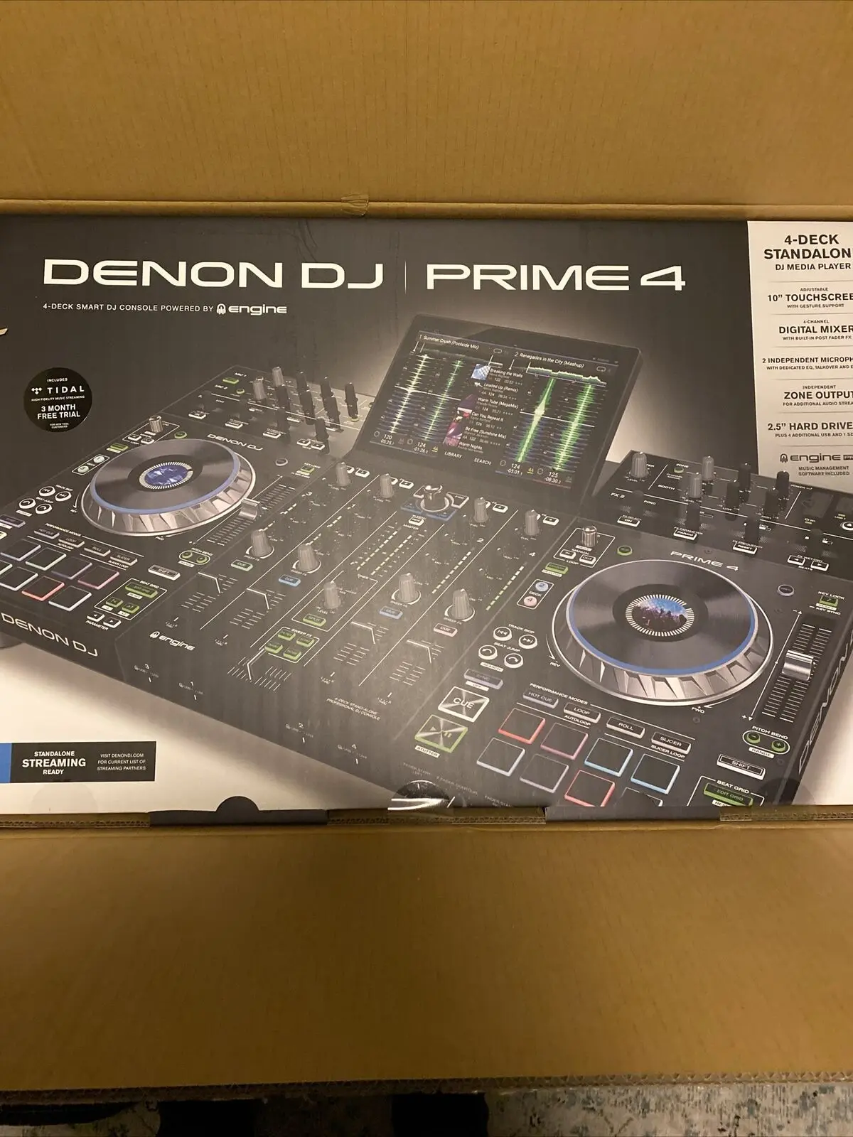 

Summer discount of 50%Denon DJ PRIME 4 Standalone 4-Deck 10" HD Multitouch Hot