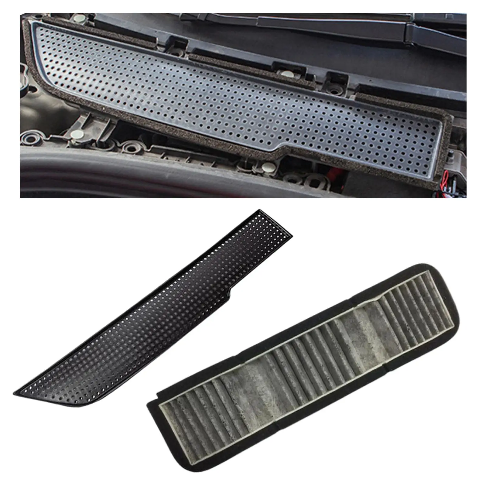 

2x Car Air Flow Vent Protection Cover fits for Tesla Model 3 Accessory