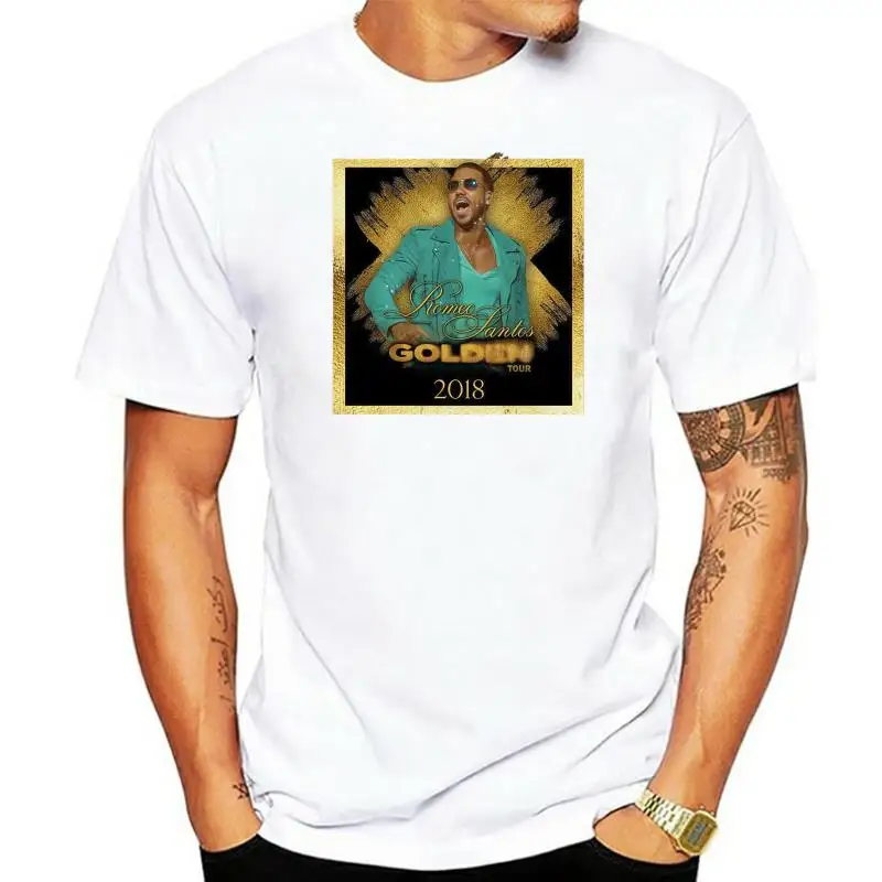 

Новинка 40289 г., футболка Romeo Santos Tour 2022, размеры Φ