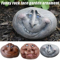 funny exquisite creative resin for outdoor stone sculpture garden yard rock statue for outdoor