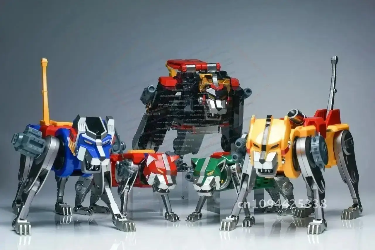 В наличии Transformed Toys Metal Club MuscleBear Voltron Beastmaster Gold Коллекция игрушек в подарок