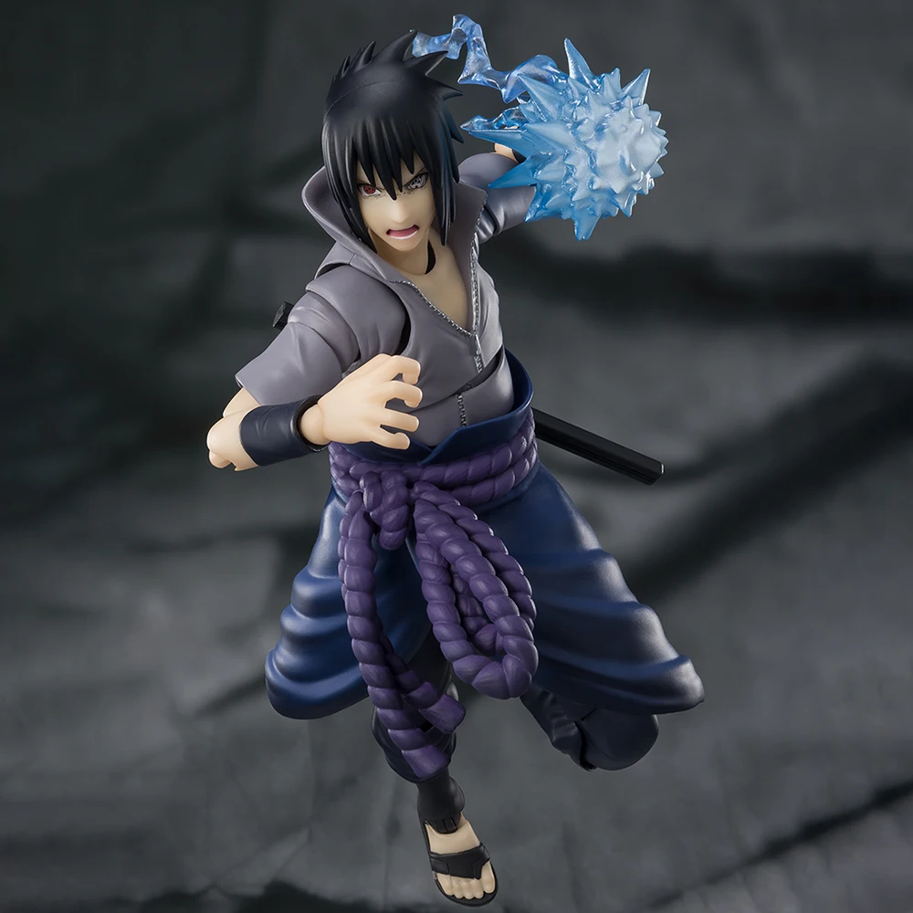Фигурка Bandai S.H. Фигуртс Саске Учиха из аниме Кто несет любую ненастоятельность