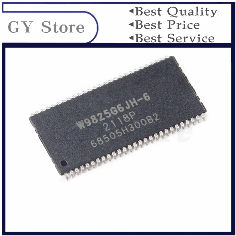 5pcs W9825G6JH-6 W9825G6JH TSOP54 FLASH IC