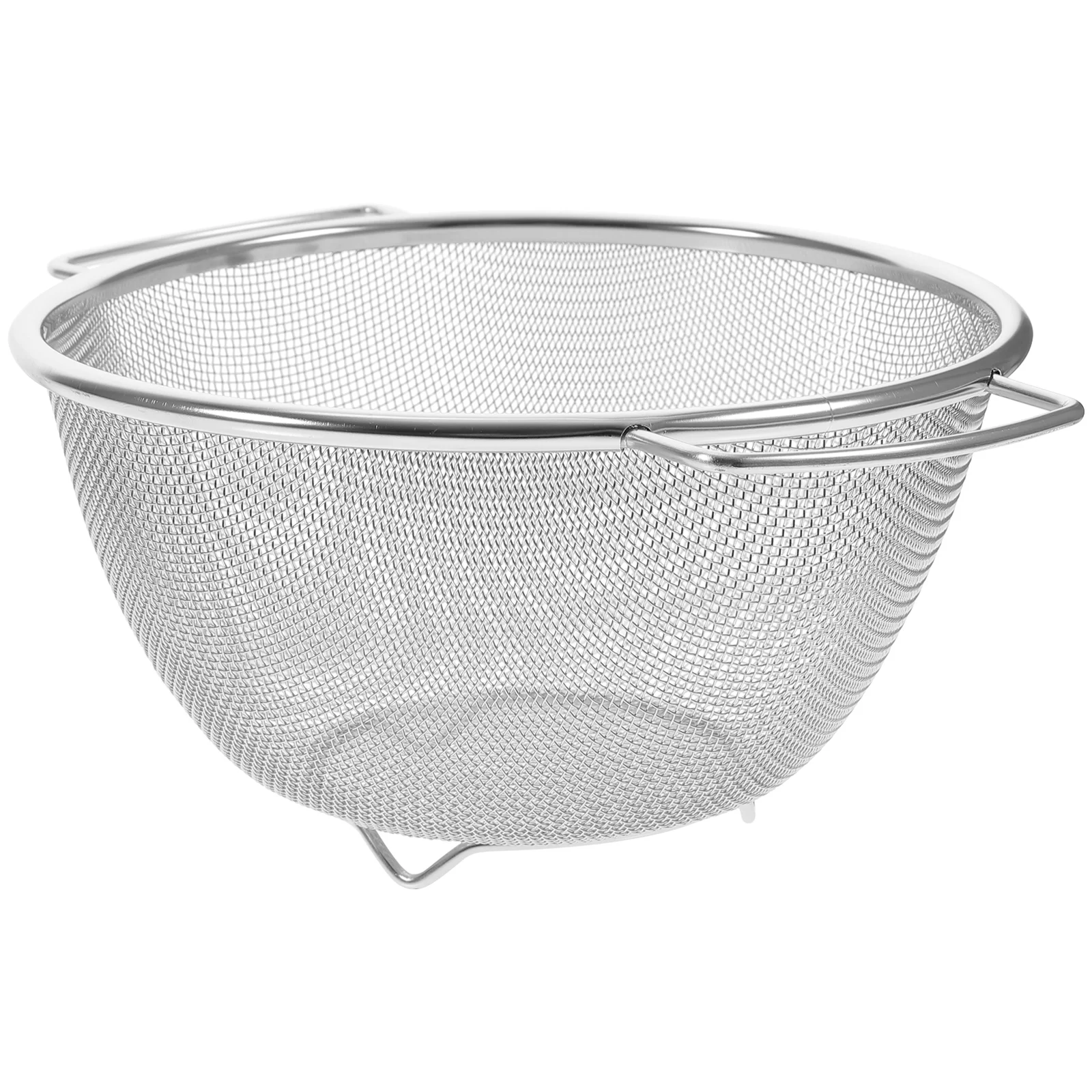 

Basket Colander Strainer Mesh Bowl Kitchen Fruit Washing Strainers Vegetable Drain Fine Rice Noodles Sifters Sieve Draining