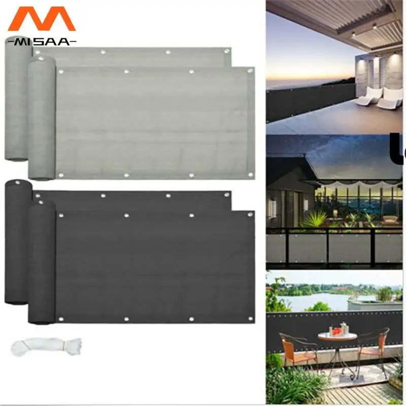 

Fence Shelter Net Dark Gray Sunshade Protection Shading Safety Sunshade Supplies Balcony Network Anti-privacy Gardening Supplies