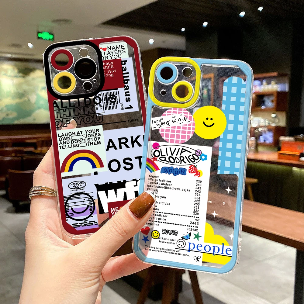 

A52 Case For Samsung S22 Ultra Case Smiley Label Funda Galaxy S23 Ultra S20 FE A53 5G A73 A52S A12 A51 A50 A32 A21S A13 A22 Case