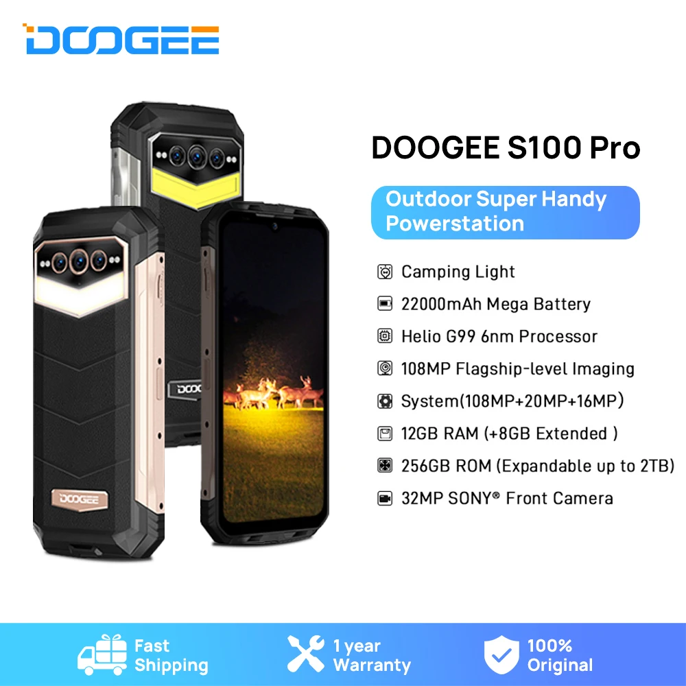DOOGEE S100 Pro Rugged Phone 6.58