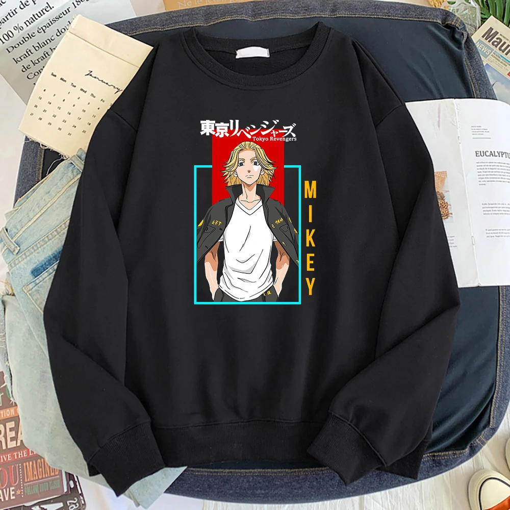 

Худи с рисунком Токио, Мстители, Mikey, женская и Мужская Уличная одежда, флисовый Повседневный пуловер, Мужская толстовка в стиле Харадзюку