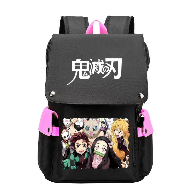 

Рюкзак для путешествий с аниме, повседневный школьный ранец для студентов, рассекающий демонов, камадо, танджиро, незуко