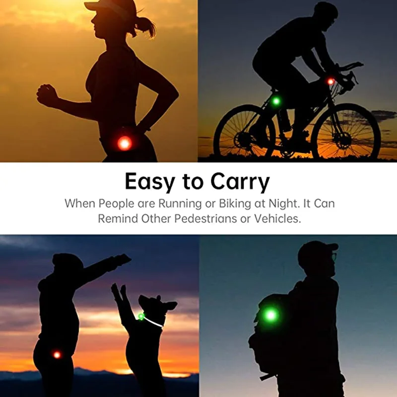 Светодиодная подсветильник ка на собачий ошейник перезаряжаемый светящийся