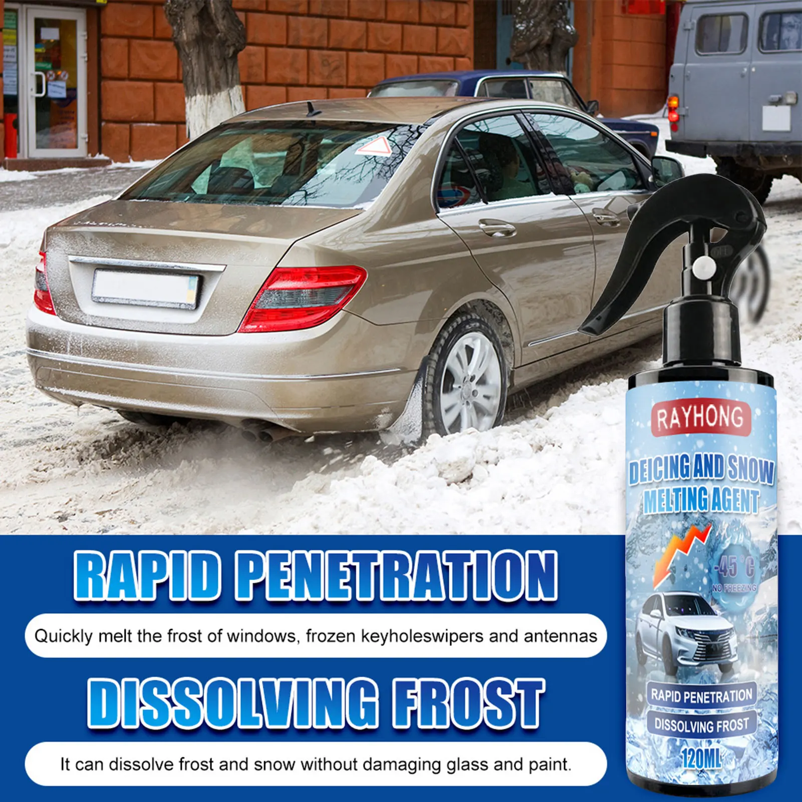 

Жидкий распылитель для лобового стекла автомобиля