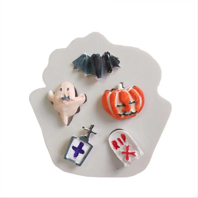 

Halloween series silicone mold fondant DIY soft pottery clay modeling tool J155