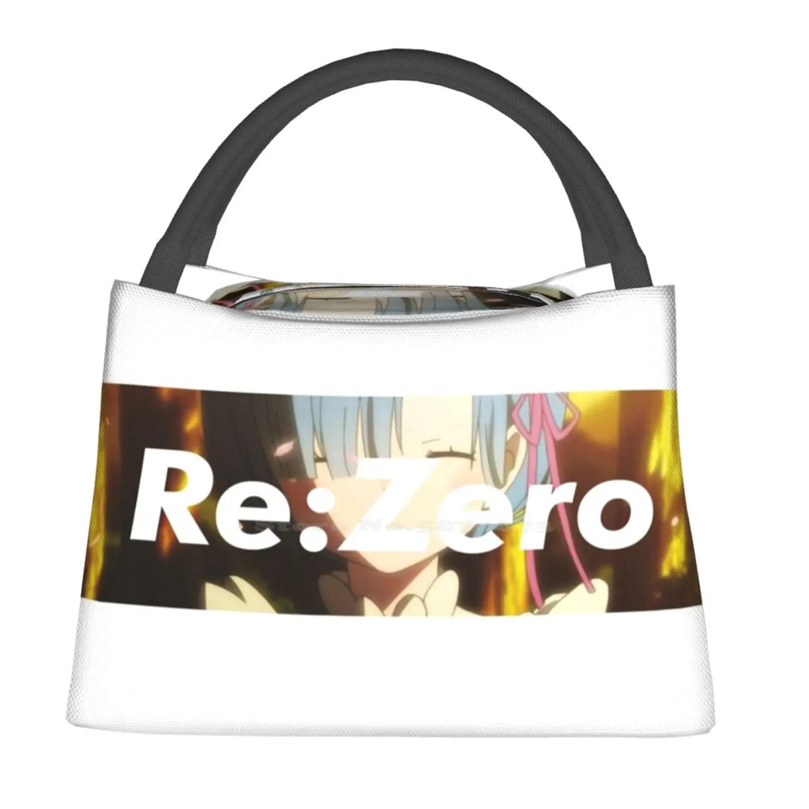 

Cute Rem - Re:Zero - Banner 1 Thermal Cooler Tote Insulated Lunch Bag Re Zero Re Zero Natsuki Ferris Felix Trap Puck Isekai Rem