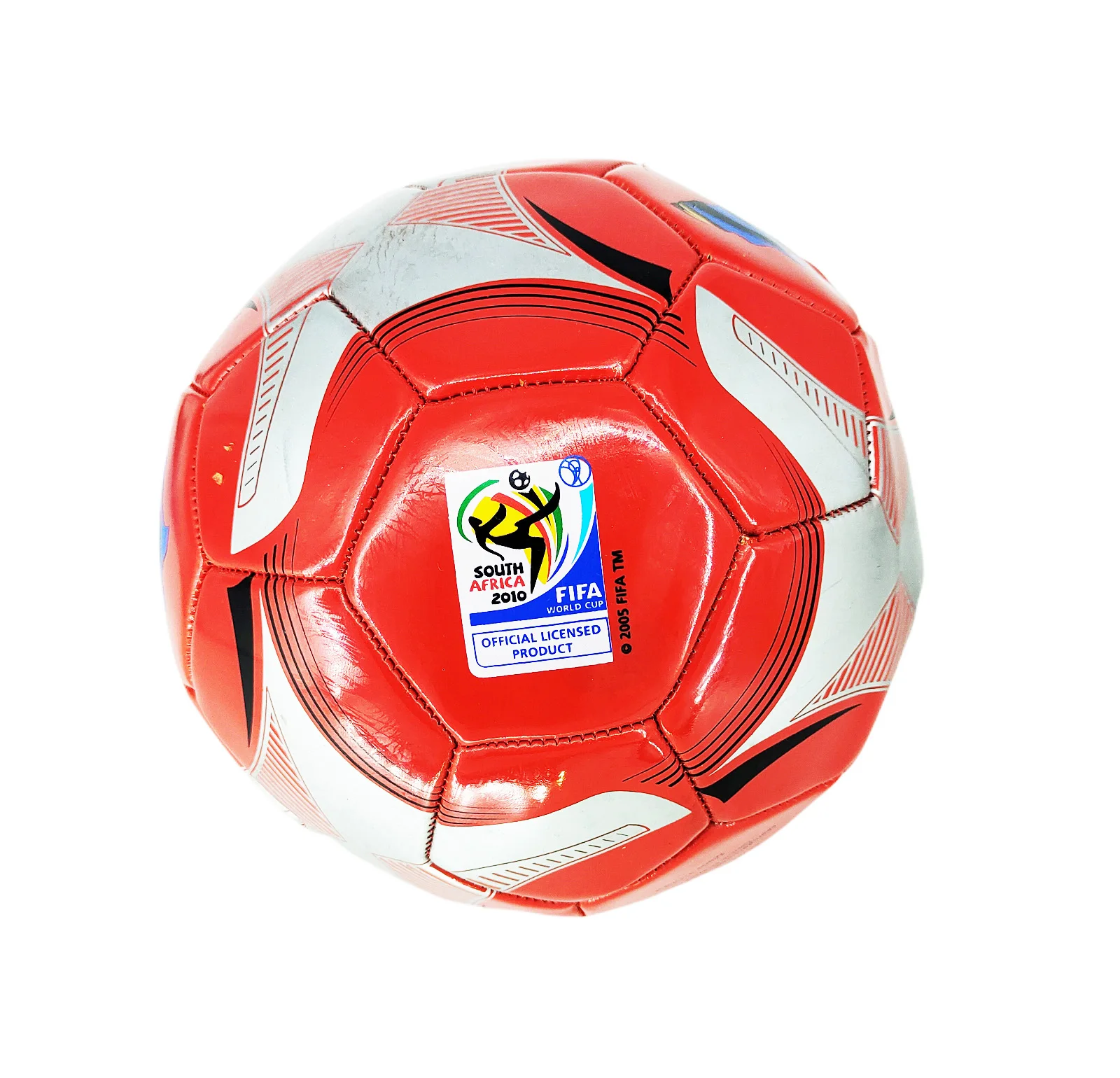 

Anti counterfeiting 2010 South Africa collection football red South Africa map # 5 Limited Edition