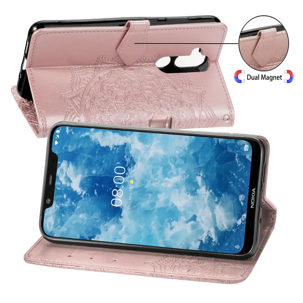 Кожаный чехол для Nokia G21 G20 G10 G11 G50 X20 X10 XR20 G300 C200 C20 C21 C01 Plus чехол-книжка с откидной