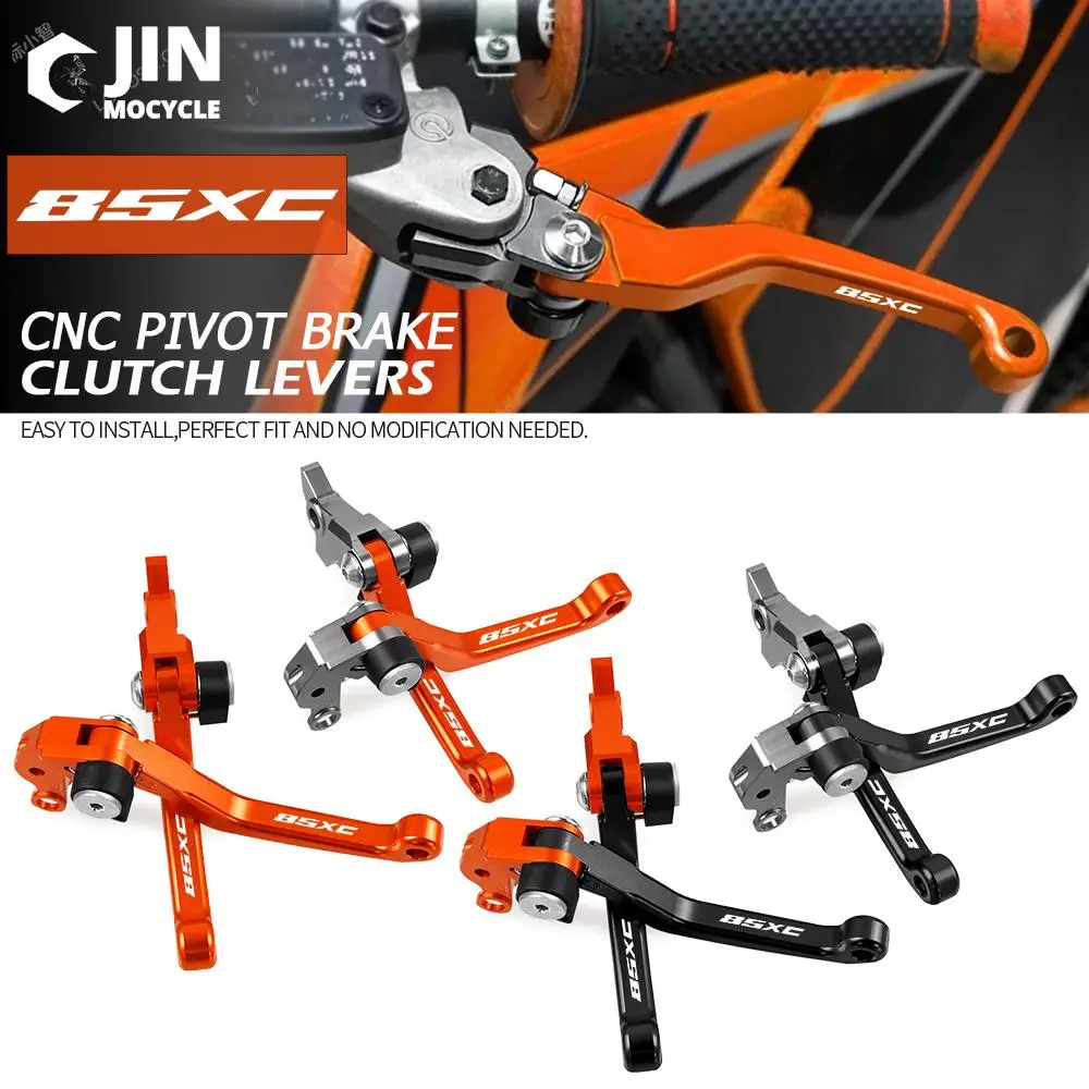 

For 85XC 2003 2004 2005 2006 2007 2008 2009 2010 2011 2012 Motocross Foldable Pivot Dirt Bike Brake Clutch Levers Handle Lever