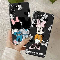 phone case fundas armor for samsung s8 s9 s22 ultra 5g s7 s21 plus s10 s10e s20 fe 2022 minnie mickey mouse illustration