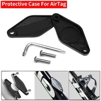 universal bicycle tracker mount bracket bike anti lost gps location protective case for apple airtag bike water bottle holder