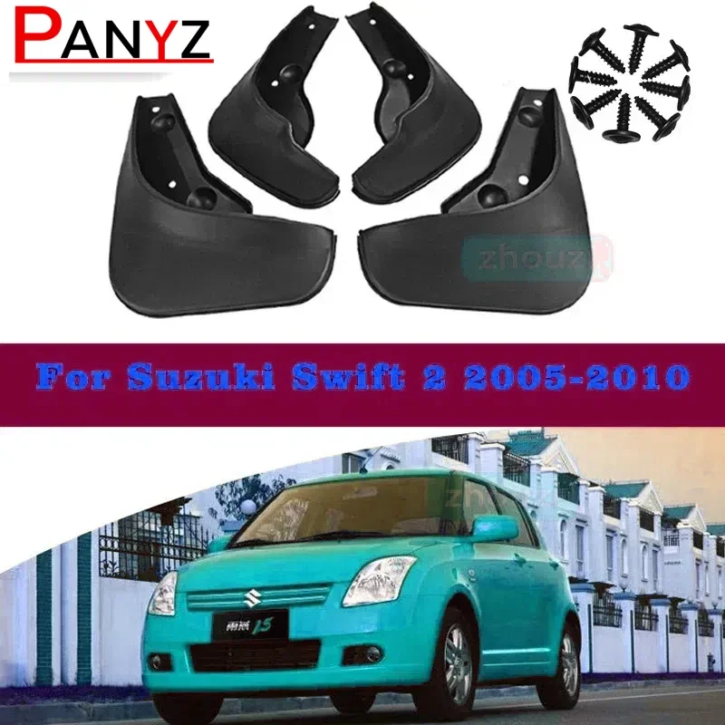 Брызговики для Suzuki Swift 2 II 2005-2010 2006 2007 2008
