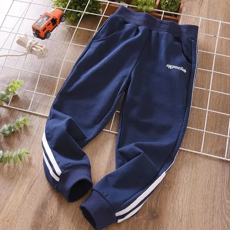 Children's Sports Sweater Spring and Autumn Child and Teen Boys Autumn Clothing Suit 2022 New Suit