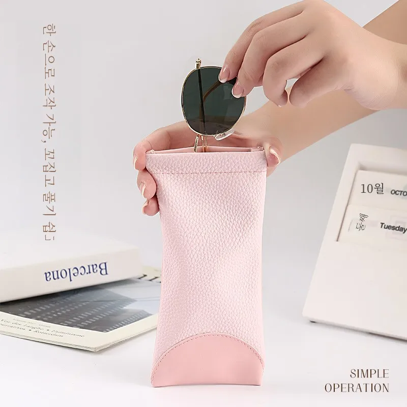 Сумка для очков солнцезащитные очки мужчин и женщин чехол хранения портативная