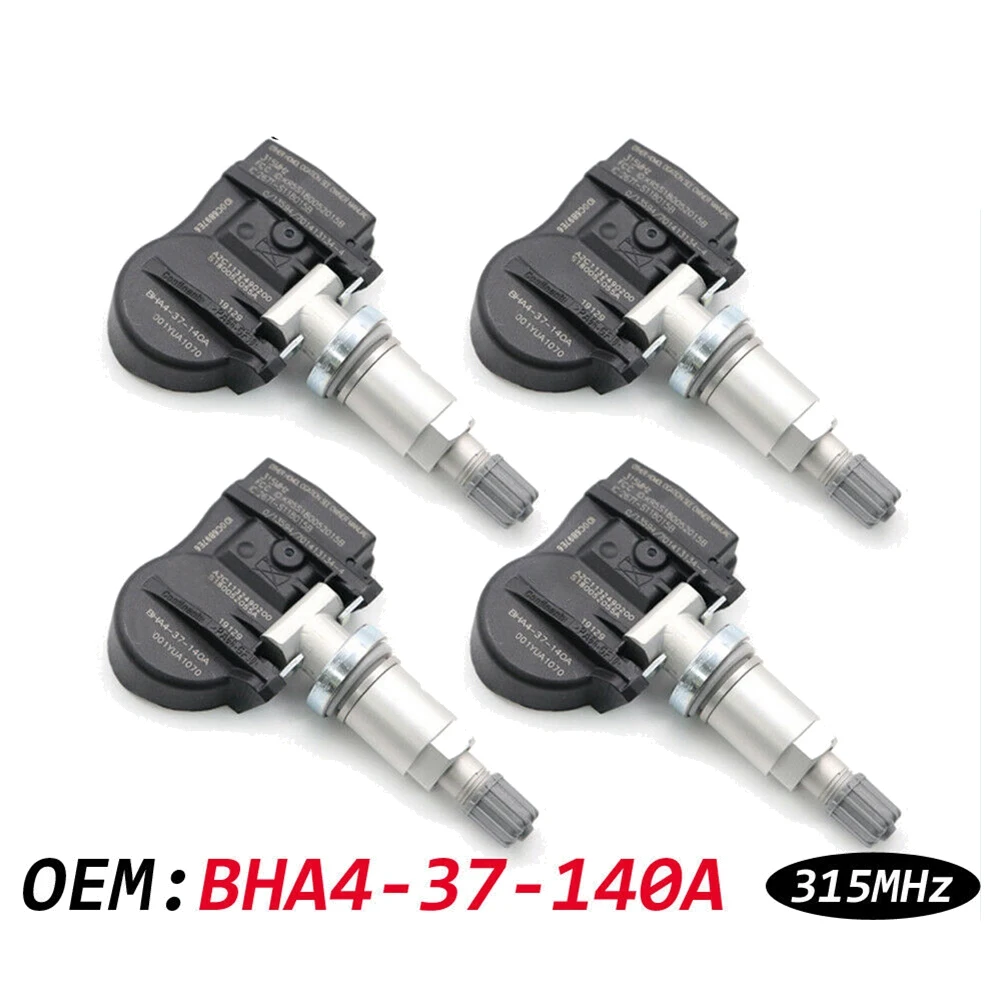 

4PCS TPMS Tire Pressure Sensor BHA4-37-140A for Mazda 2 3 5 6 Mazda CX-3 CX-5 CX-7 CX-9 MX-5 RX-8 2004-2020