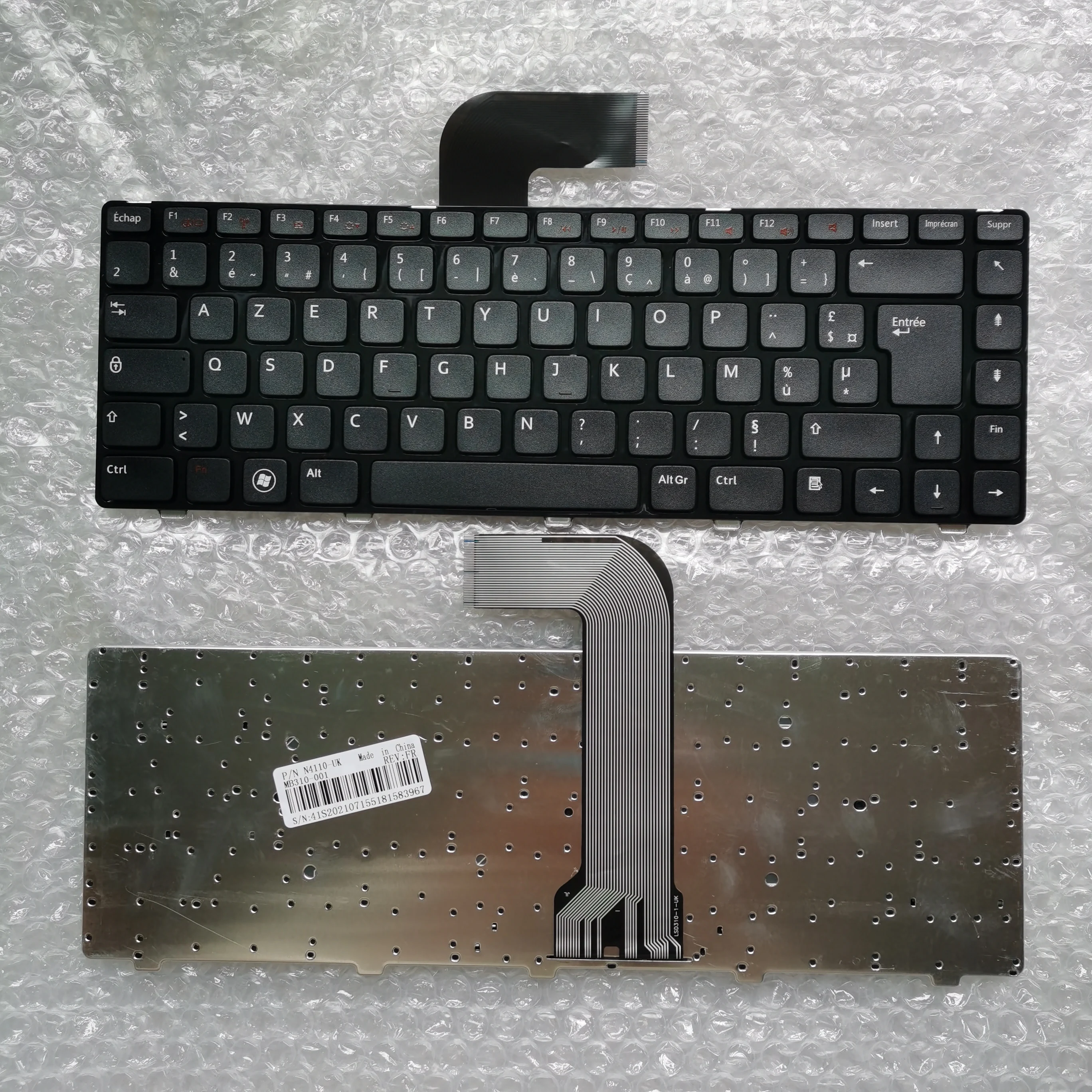 

XIN French Keyboard For DELL INSPIRON 14R N4110 M4110 N4050 M4040 N5050 M5050 M5040 N5040 N4120 L502X AZERTY Laptop Keyboard FR