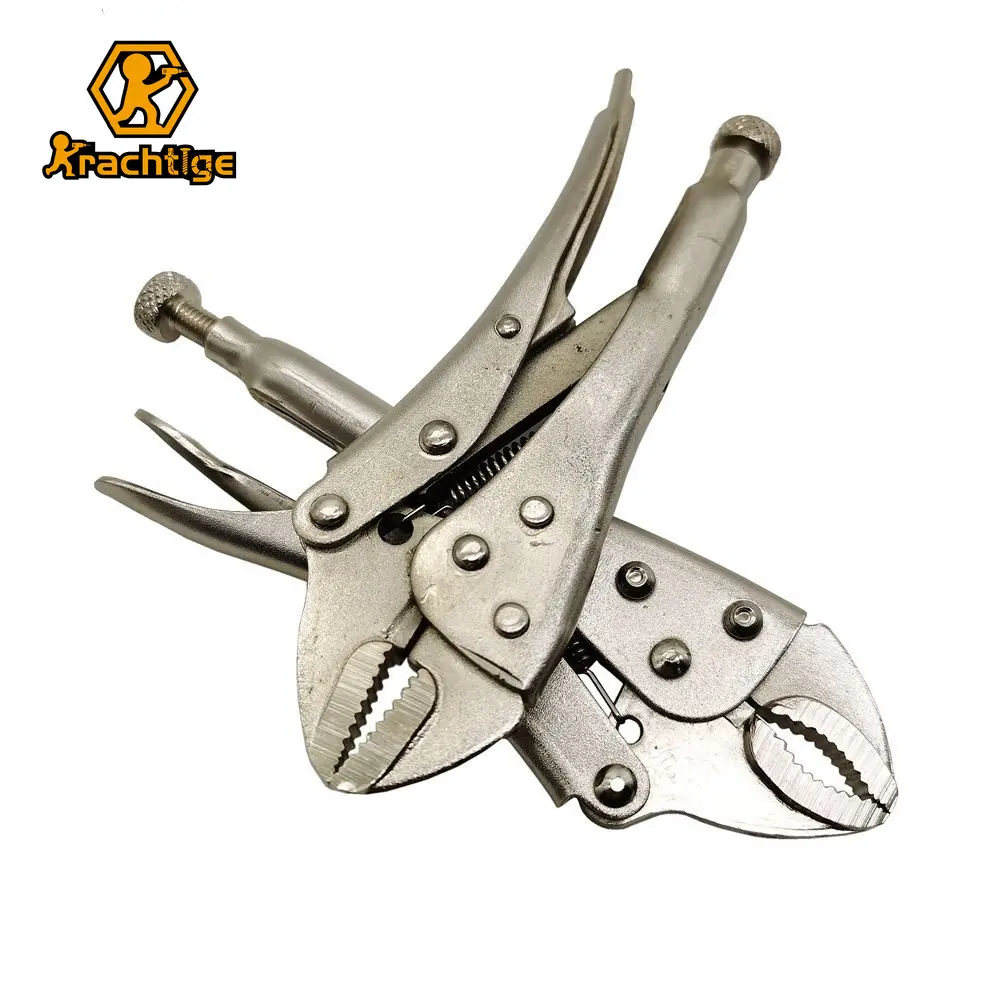 

Krachtige 1Pcs 5'' Pro Straight Jaw Lock Locking Mole Plier Vise Vice Grips Pliers Welding Tool for Woodworking / Random Style