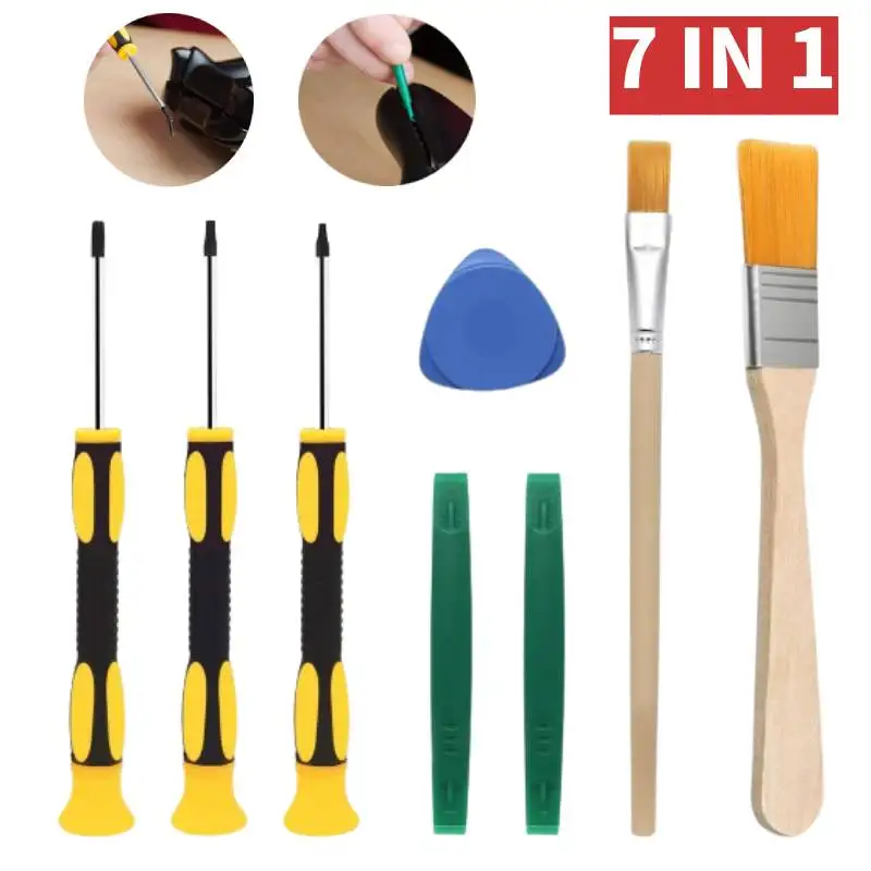 

1 Set Screwdriver Set T8 T10 Screwdriver Repair Install Open Tool Kit X Box One 360 Laptop Phone Portable Repairing Hand Tools