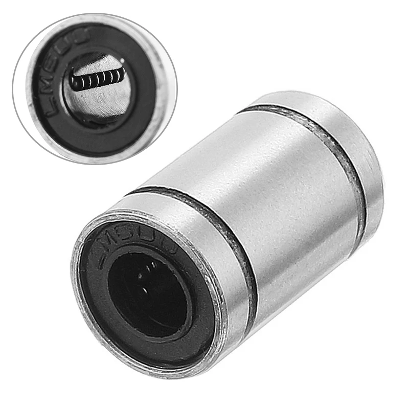 LM10UU LM16UU LM12UU Линейный подшипник Линейная втулка 8 мм Стержни направляющая Детали