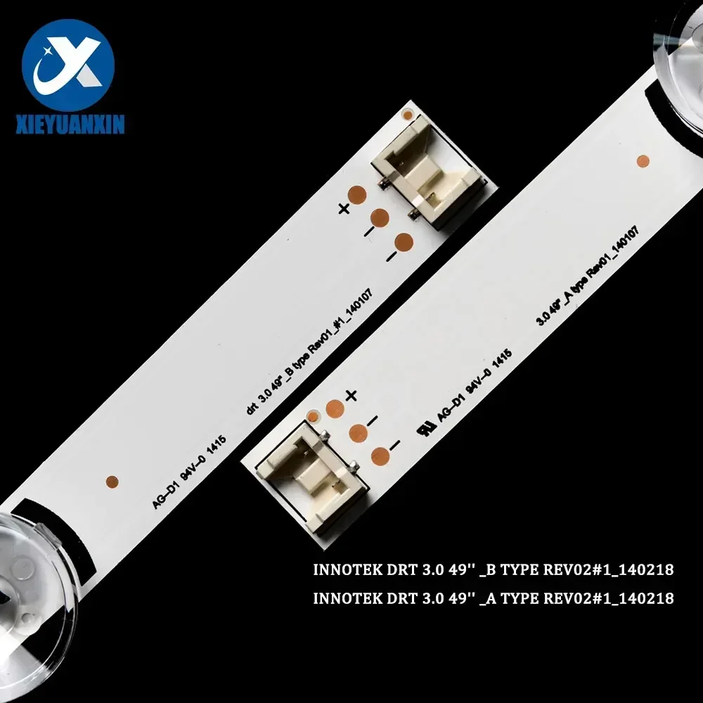 5 комплектов светодиодной подсветки для 49LB6200 49LB650V 49LB630V 49LB580V 49LB620V 49LB5500 49LB570B 49LB570U