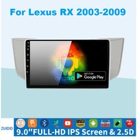 car radio android 10 0 ips for lexus rx300 rx330 rx350 2003 2014 auto stereo video player navigation dsp 48eq auto carplay hu