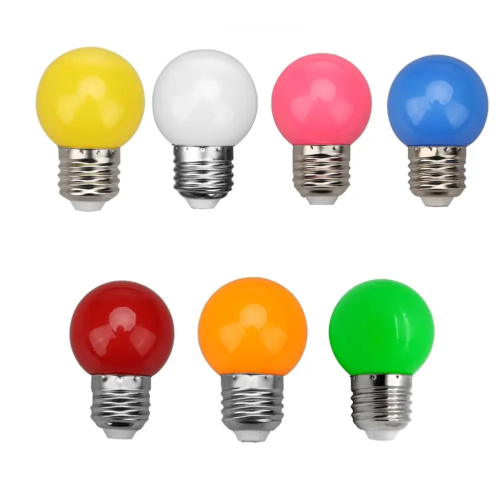 

Led Bulb 3W E27 Lamp Colorful Lampada Ampoule Led RGB Light SMD 2835 Flashlight Home Decor light AC 220V Globe Bulbs