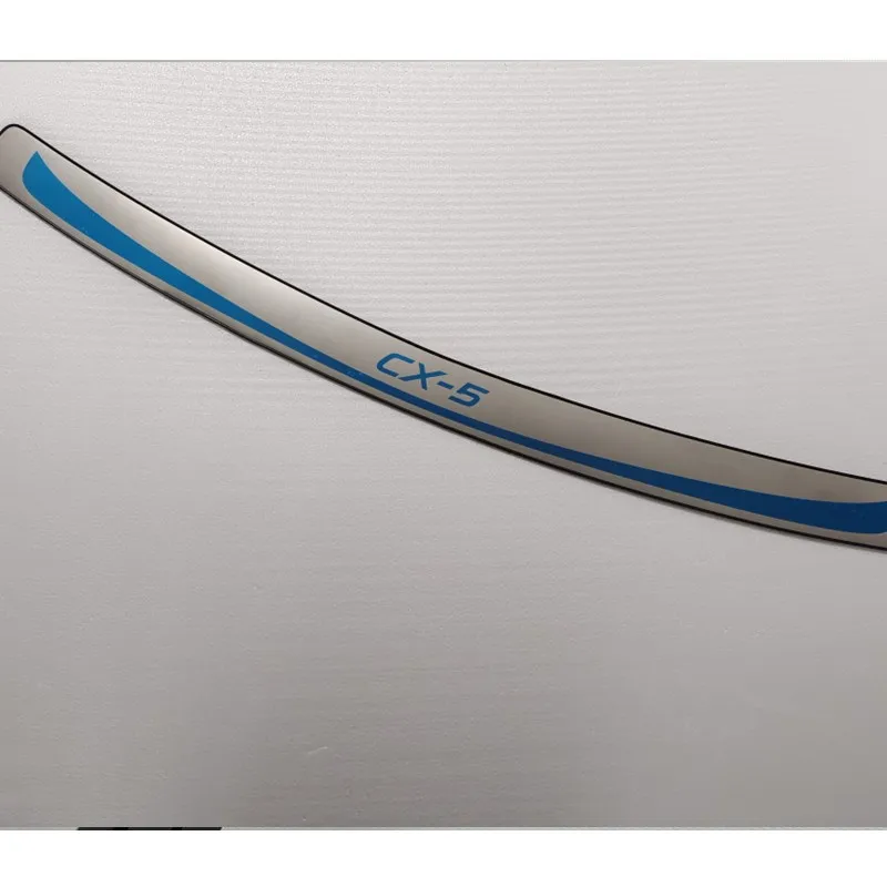 

stainless steel Rear Bumper Protector Sill Trunk Tread Plate cover Trim For Mazda CX-5 CX5 KE KF 2012-2016-2017 -2021