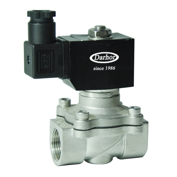 

2W21-S-20 3/4 "NPT 24vdc Соленоидный клапан из нержавеющей стали DN20