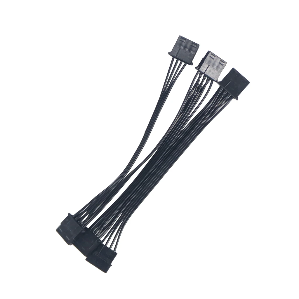 4-контактный IDE Удлинительный кабель питания от 1 до 2/3/2/1/4 штекер гнездовой 4 P