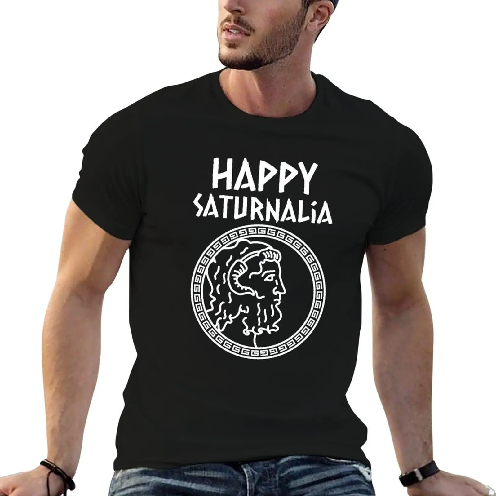 Фото Футболка Happy Saturnalia Work Basic с короткими рукавами №1