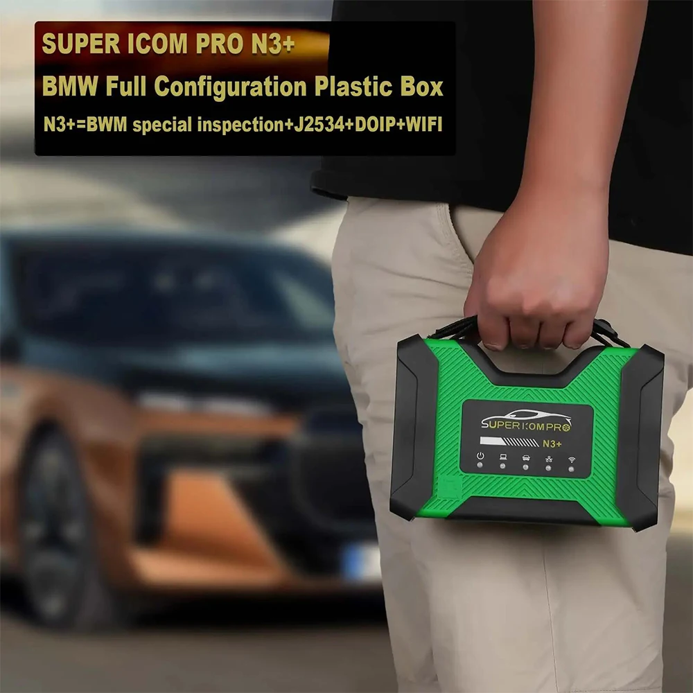 Untuk Super ICOM Pro N3 + для мульти-мерек DOIP Pirograman Antarmuka USB dengan J2534racht alat диагностический OBD